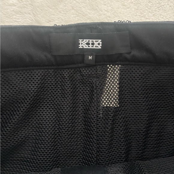 KTZ Multi-Fabric Patchwork Mini Skirt RARE Medium NWT Designer KOTON TO ZAI - Picture 11 of 13